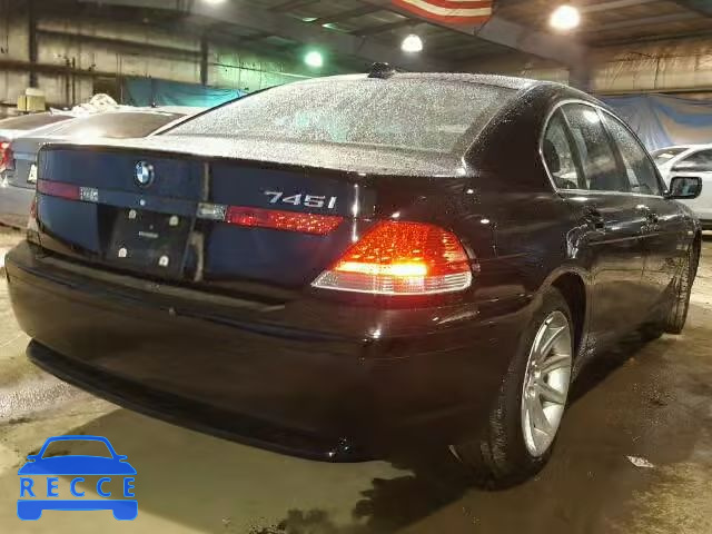 2004 BMW 745I WBAGL63434DP70924 зображення 3