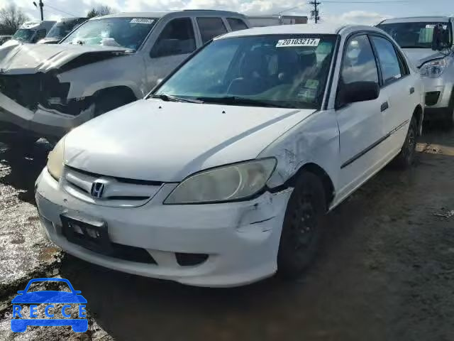 2004 HONDA CIVIC DX V 2HGES163X4H587091 зображення 1