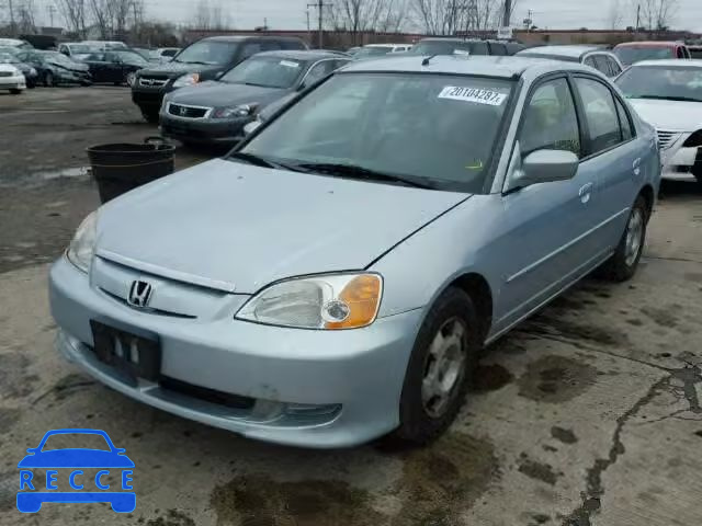 2003 HONDA CIVIC HYBR JHMES96653S029551 зображення 1