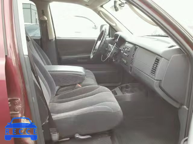 2002 DODGE DAKOTA QUA 1B7HL48N02S525438 зображення 4