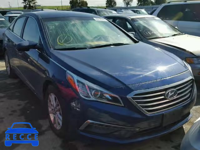 2015 HYUNDAI SONATA SE 5NPE24AF9FH215057 image 0