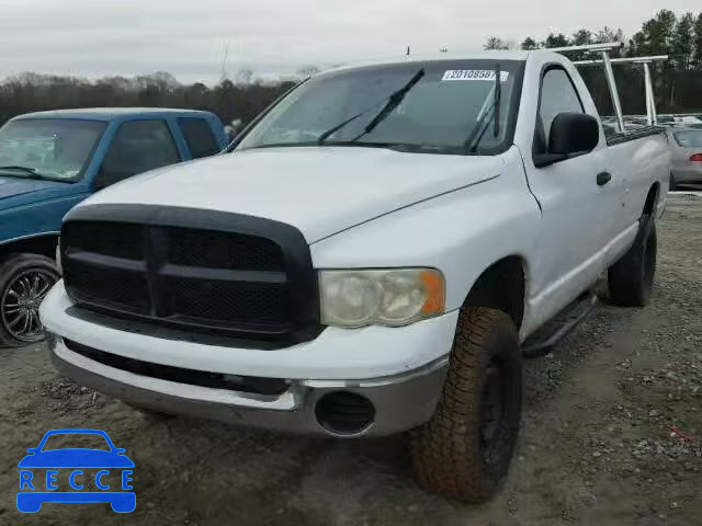 2003 DODGE RAM 2500 S 3D7KU26D33G731496 image 1