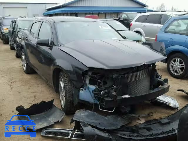 2012 DODGE AVENGER SX 1C3CDZEG9CN314804 image 0