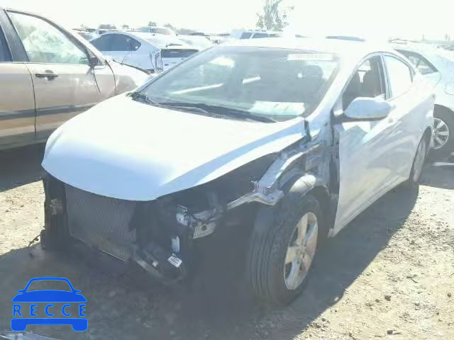 2012 HYUNDAI ELANTRA GL 5NPDH4AE3CH122998 image 1