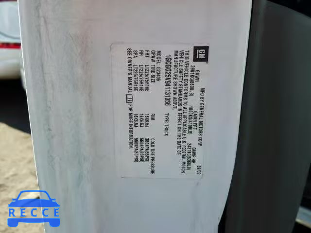 2004 CHEVROLET EXPRESS G2 1GCGG25V941131356 image 9