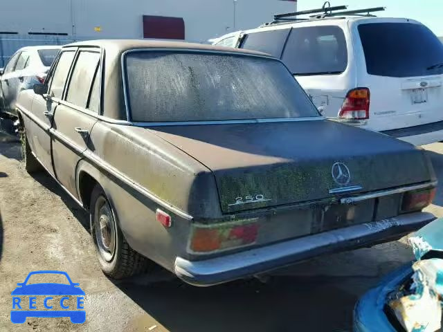 1970 MERCEDES-BENZ 250 1140101034491 Bild 2