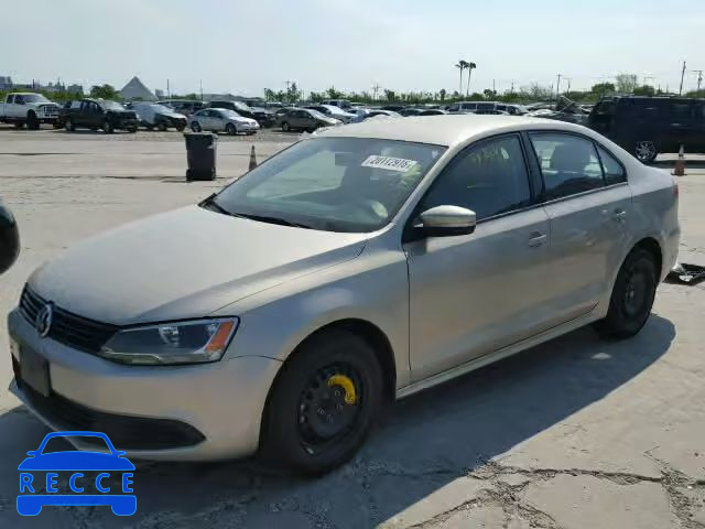 2014 VOLKSWAGEN JETTA SE 3VWD17AJ7EM249265 image 1
