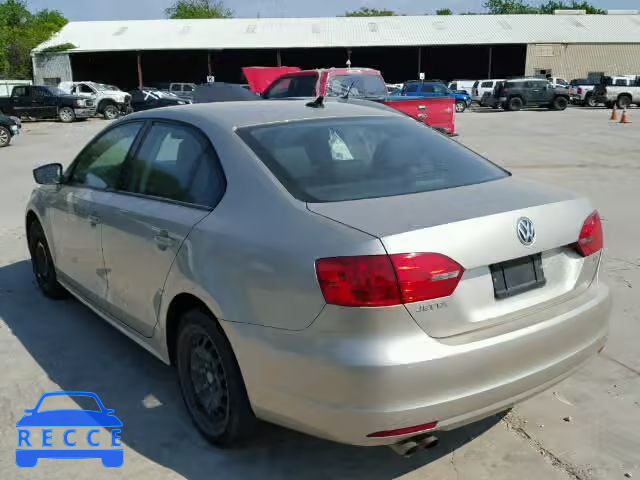 2014 VOLKSWAGEN JETTA SE 3VWD17AJ7EM249265 image 2