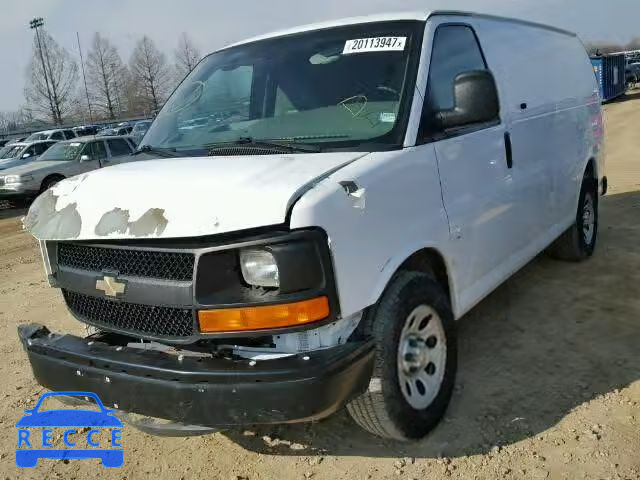 2010 CHEVROLET EXPRESS G1 1GCUGADX1A1146378 зображення 1