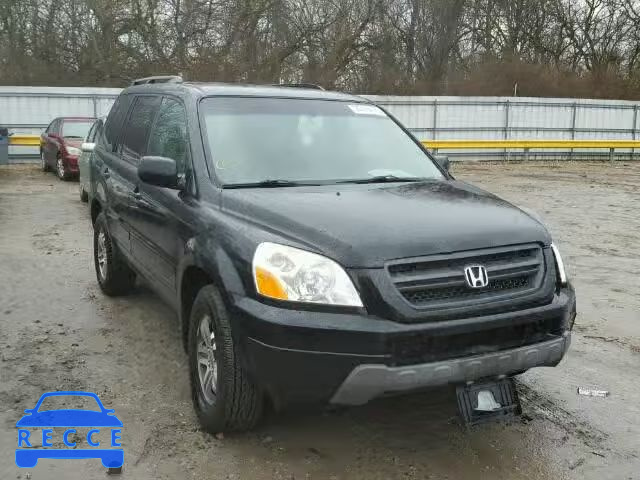 2005 HONDA PILOT EX 5FNYF18455B056023 image 0