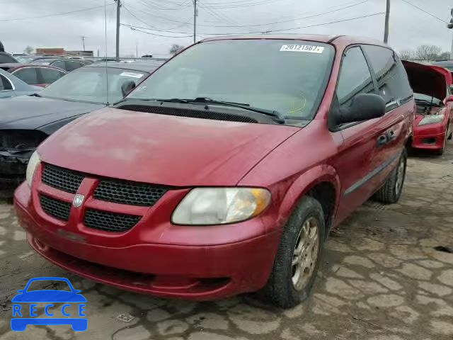 2003 DODGE CARAVAN SE 1D4GP25363B184221 image 1