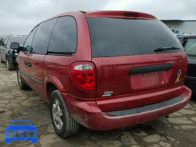 2003 DODGE CARAVAN SE 1D4GP25363B184221 image 2