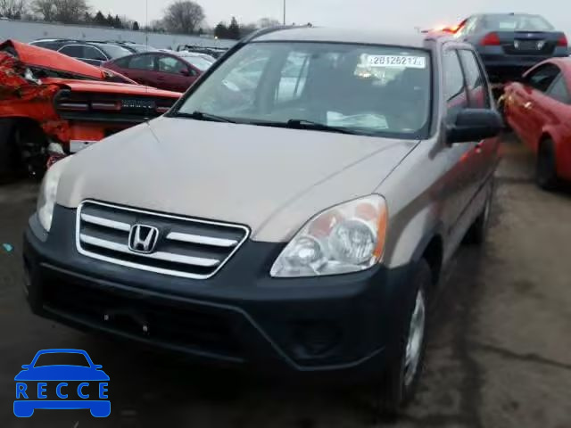 2006 HONDA CR-V LX JHLRD78596C060339 Bild 1