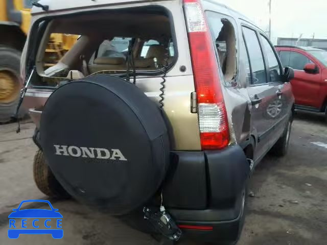 2006 HONDA CR-V LX JHLRD78596C060339 image 3