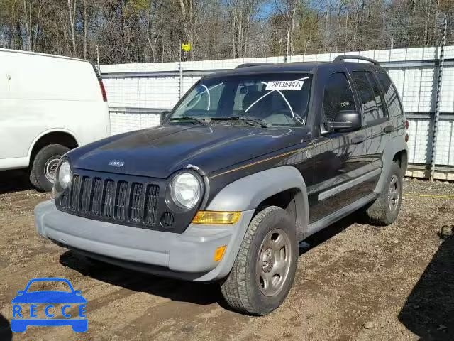 2005 JEEP LIBERTY SP 1J8GL48K55W573895 image 1