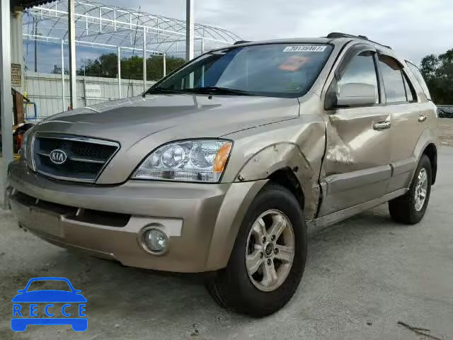 2005 KIA SORENTO EX KNDJD733155376028 image 1