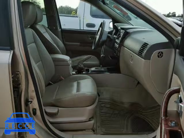 2005 KIA SORENTO EX KNDJD733155376028 image 4