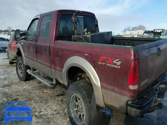 2005 FORD F350 SUPER 1FTWW31PX5ED23472 image 2