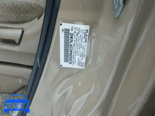 2001 HONDA ODYSSEY LX 2HKRL18531H500579 image 9