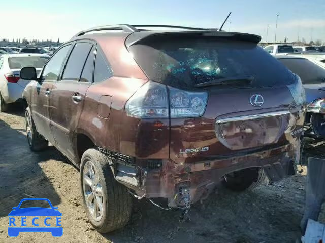 2008 LEXUS RX 350 JTJHK31U382043423 image 2