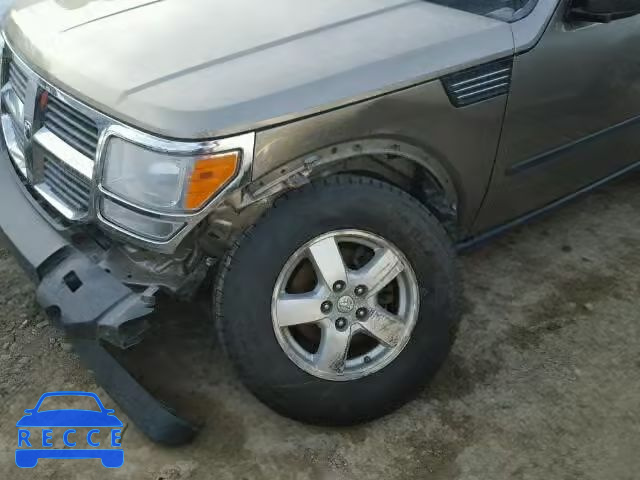 2007 DODGE NITRO SXT 1D8GU28KX7W674217 image 8