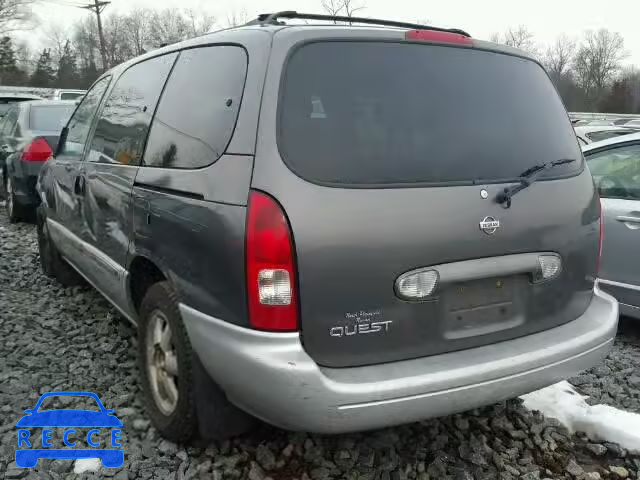 2002 NISSAN QUEST GXE 4N2ZN15T22D821319 зображення 2