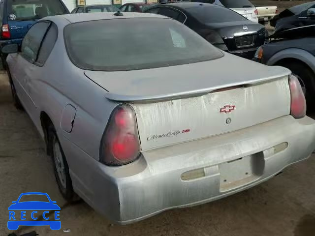 2003 CHEVROLET MONTE CARL 2G1WW12E839423595 Bild 2