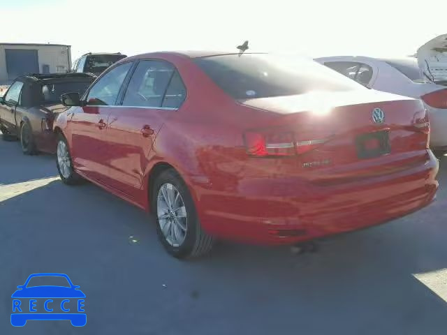 2015 VOLKSWAGEN JETTA SE 3VWD07AJ9FM254066 image 2