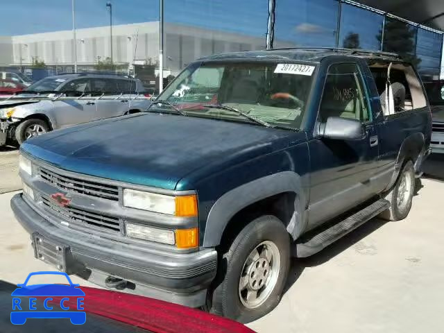 1996 CHEVROLET TAHOE K150 3GNEK18R4TG147857 image 1