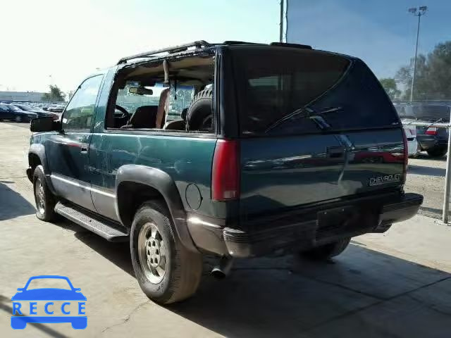 1996 CHEVROLET TAHOE K150 3GNEK18R4TG147857 image 2