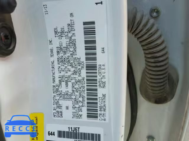 2014 TOYOTA TUNDRA DOU 5TFRM5F1XEX072346 Bild 9