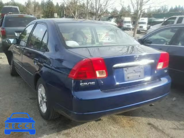 2001 HONDA CIVIC EX 2HGES26781H546186 image 2