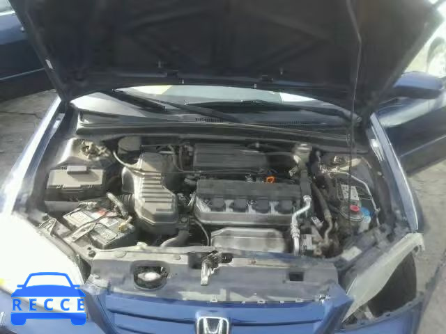 2001 HONDA CIVIC EX 2HGES26781H546186 image 6