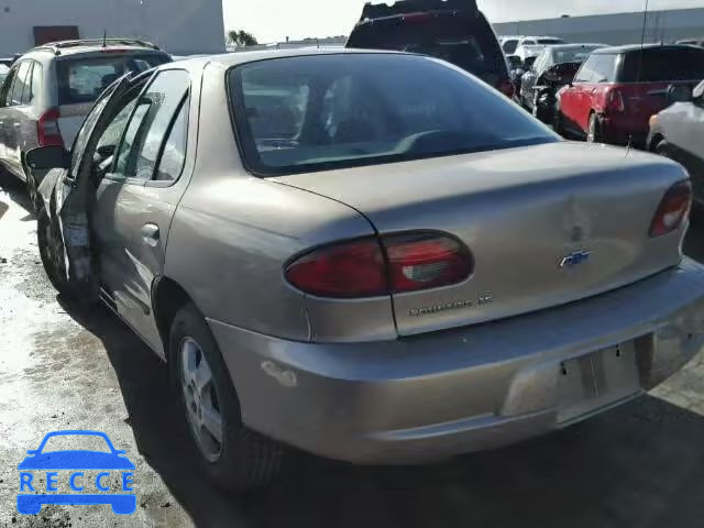 2002 CHEVROLET CAVALIER L 1G1JF524X27438463 image 2