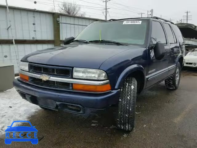 2004 CHEVROLET BLAZER 1GNDT13X74K160109 image 1