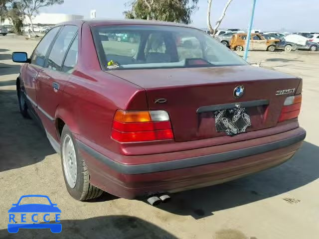 1995 BMW 325I AUTOMATIC WBACB4326SFM09046 image 2
