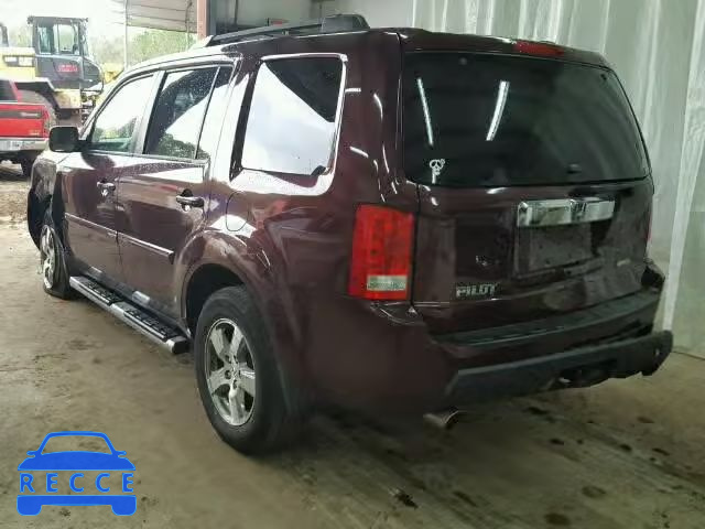 2010 HONDA PILOT EXL 5FNYF4H52AB023632 image 2