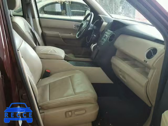 2010 HONDA PILOT EXL 5FNYF4H52AB023632 image 4