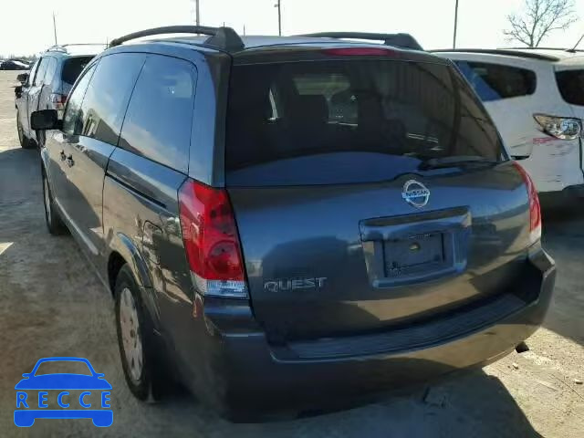 2006 NISSAN QUEST S/SE 5N1BV28U76N114114 image 2