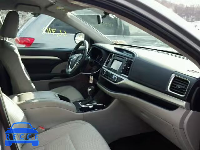 2014 TOYOTA HIGHLANDER 5TDBKRFH1ES008617 image 4