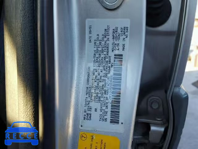 2002 LEXUS RX 300 JTJHF10U820236891 image 9
