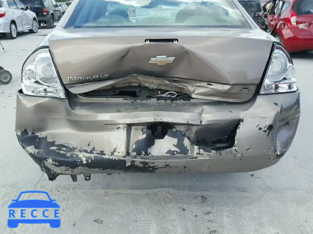 2006 CHEVROLET IMPALA LS 2G1WB58K069203176 image 9