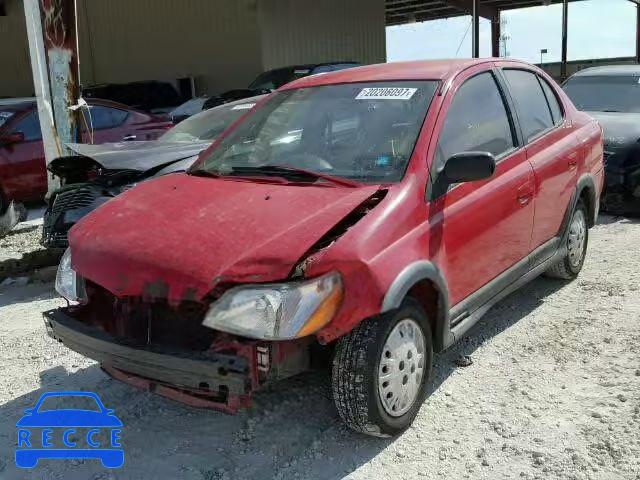 2000 TOYOTA ECHO JTDBT1230Y0008432 image 1