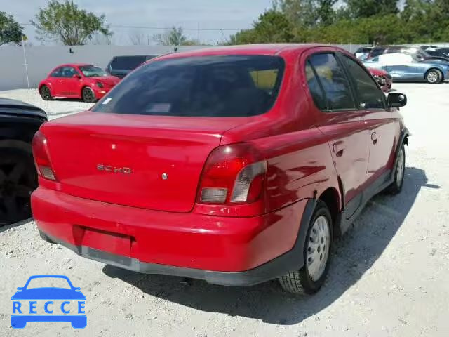 2000 TOYOTA ECHO JTDBT1230Y0008432 image 3