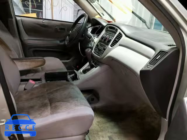 2004 TOYOTA HIGHLANDER JTEGP21AX40037149 зображення 4