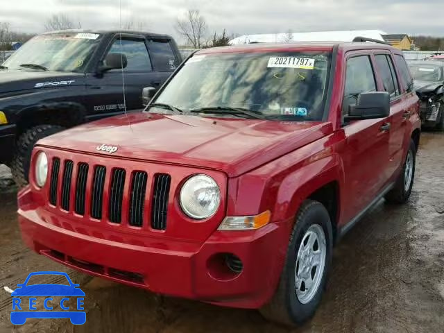2008 JEEP PATRIOT SP 1J8FF28W28D512840 image 1