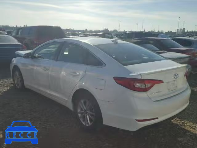 2016 HYUNDAI SONATA SE 5NPE24AF7GH348823 image 2