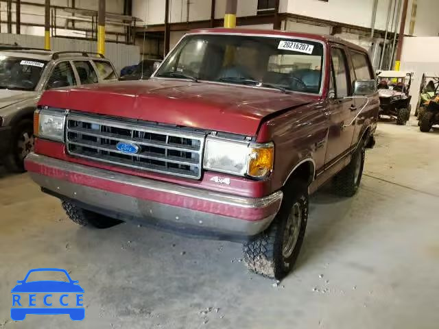 1991 FORD BRONCO 1FMEU15H4MLA63469 image 1