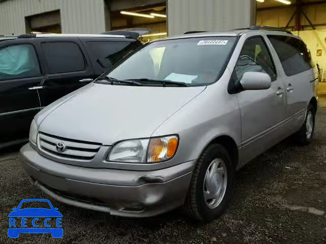 2002 TOYOTA SIENNA LE/ 4T3ZF13C82U436000 image 1