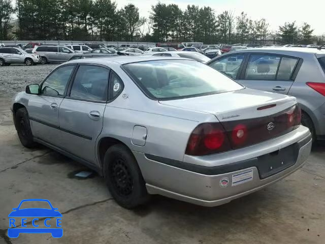 2003 CHEVROLET IMPALA 2G1WF52E139385019 зображення 2